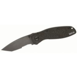 Kershaw KER1670TBLKST Tanto Blur Serrated Knife 