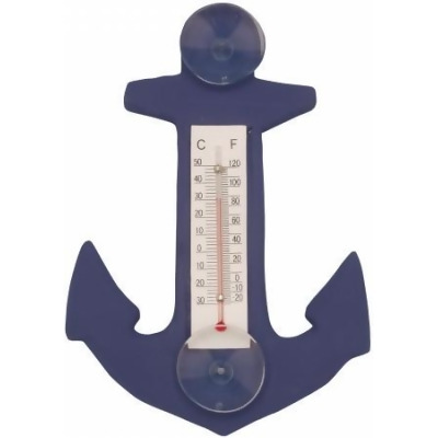 Songbird Essentials Blue Anchor Small Window Thermometer 