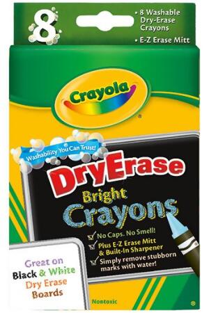 Crayola Dry Erase Crayons - 8 Count