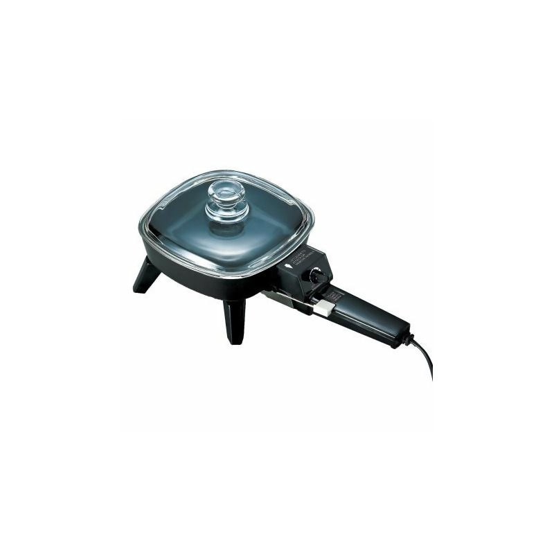 Brentwood 6 in. Electric Skillet with Glass Lid