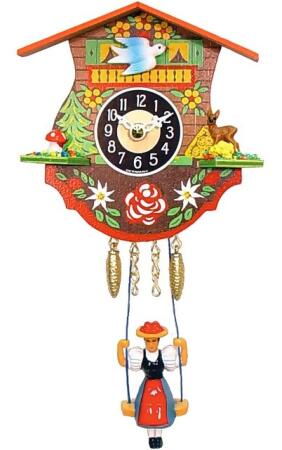 Alexander Taron 0110SQ Engstler Battery-operated Clock - Mini Size