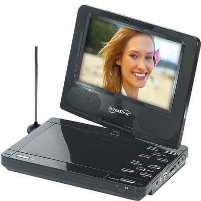 Supersonic SC-259 9 Inch Portable Dvd Player 