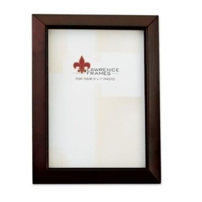Lawrence Frames 725157 Lawrence Frames Walnut Wood 5x7 Picture Frame - Estero Collection 