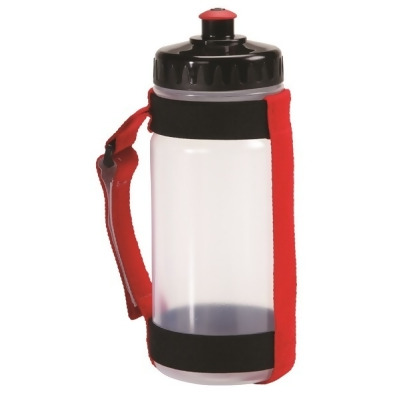 AGM Group 78272 Slim Handheld Bottle Carrier with 650 ml - Red 