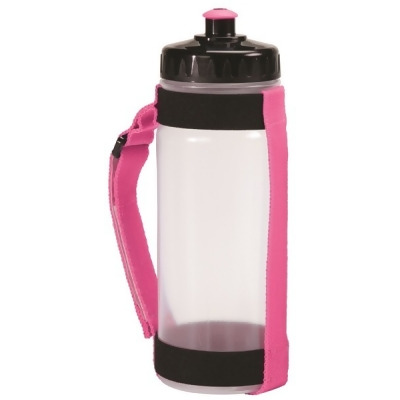 AGM Group 78273 Slim Handheld Bottle Carrier with 650 ml - Pink 