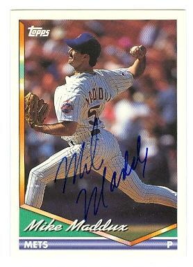 Mike Maddux Baseball Cards