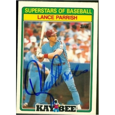 lance parrish baseball card
