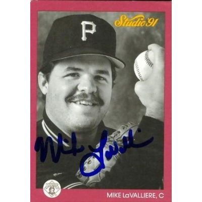 Mike Lavalliere Autographed Signed Photo - Pittsburgh Pirates - Autographs