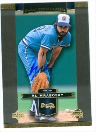 MLB Al Hrabosky Signed Trading Cards, Collectible Al Hrabosky Signed  Trading Cards