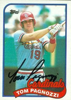 Tom Pagnozzi Baseball Cards
