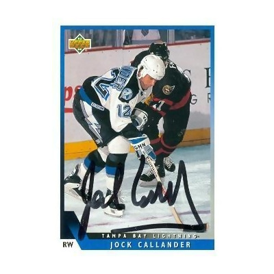 Ken Hodge autographed Hockey Card (Tampa Bay Lightning) 1992 Pro Set #182 -  Autographed Hockey Cards at 's Sports Collectibles Store