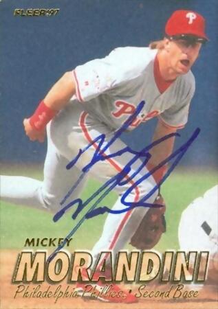 Philadelphia Phillies Mickey Morandini Autographed Photo