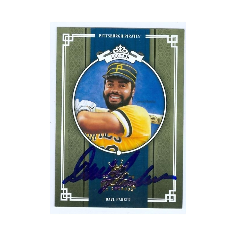 Dave Parker Autographed Memorabilia