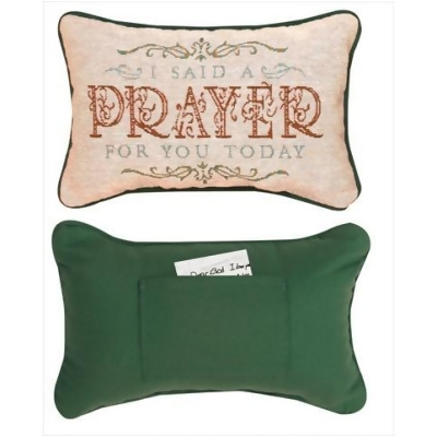 Manual Woodworkers and Weavers TWDDTIS I Said A Prayer For You Today Tapestry Pillow Pocket On Back Filled With Recycled Fibers 12.5 X 8.5 in. Poly Blend 