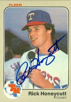 1983 Texas Rangers Baseball Trading Cards - Baseball Cards by