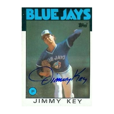 Jimmy Key - Blue Jays #545 Topps 1986 Baseball Trading Card