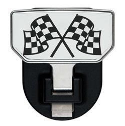 CARR 183082 HD Universal Hitch Step Checkered Flag - Single