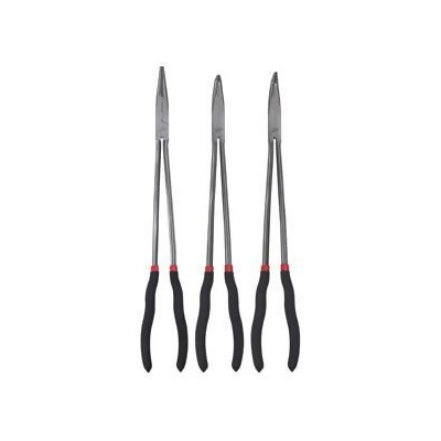 ATD Tools 863 X-long 16” Needle Nose Pliers Set 3 pc. 