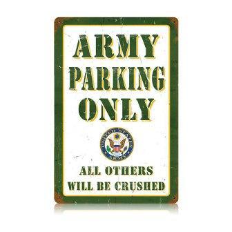 1 Piece PARKING SIGN ALUMINUM SUBLIMATION BLANKS 8 x 12 / WITH