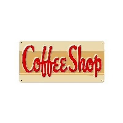 Past Time Signs RPC156 Coffee Shop Food And Drink Metal Sign 