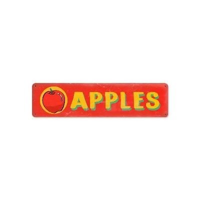 Past Time Signs RPC296 Apples Food And Drink Metal Sign 