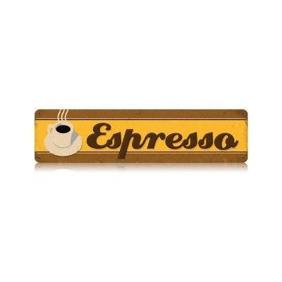 Past Time Signs V183 Espresso Food and Drink Vintage Metal Sign 