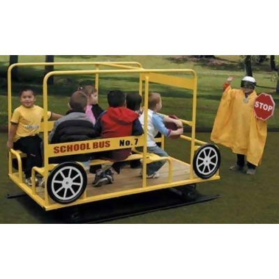 Wholesale Playgrounds Rpe 4005 Tx School Bus With Springs With