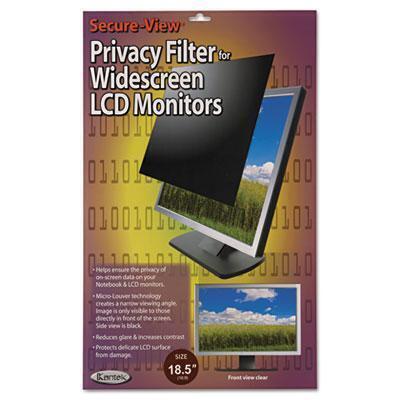 Kantek SVL18.5W Secure View Notebook-LCD Monitor Privacy Filter For 18.5 in. Widescreen 