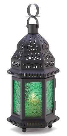 Zingz & Thingz 57070784 Emerald Candle Lantern 