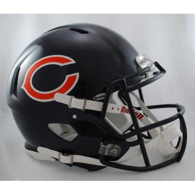 Victory Collectibles 3001629 Rfa Chicago Bears Full Size Authentic Speed Helmet 