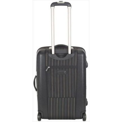 Safavieh LTS1001B1 20 in. Oneonta Carry On Luggage - Black Stripe 