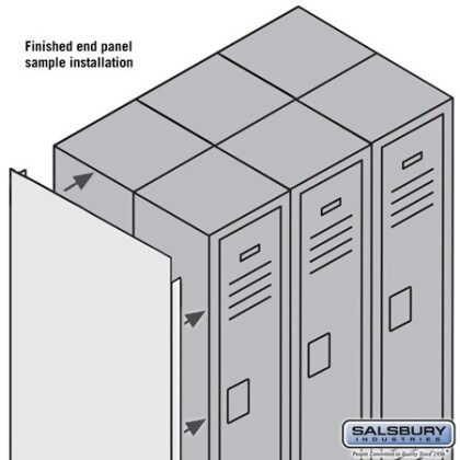 Salsbury 77353TN 5 Feet High 12 Inch Deep Metal Locker Tan 