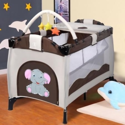 baby crib and playpen