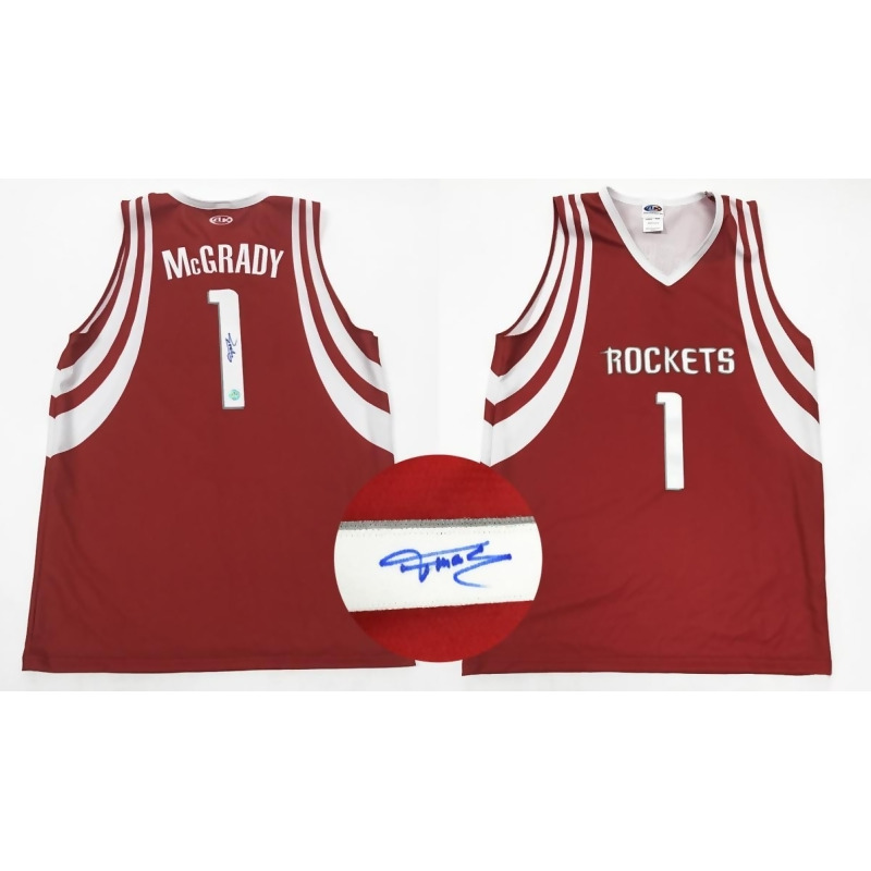 tracy mcgrady autographed jersey