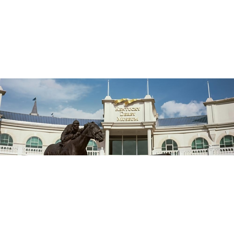 Panoramic Images PPI149262S Facade of The Kentucky Derby Museum Churchill Downs Louisville ...