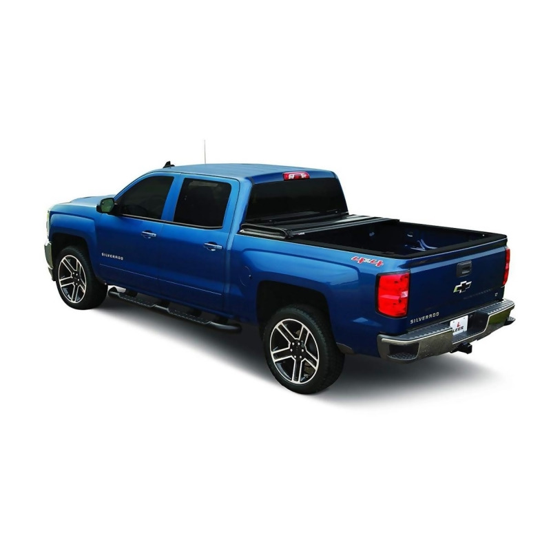 Leer 633170 6 Ft 6 In Latitude Soft Tri Fold Truck Bed Tonneau Cover For 2014 2018 Silverado Sierra Chevy Sail Cloth From Unbeatablesale At Shop Com