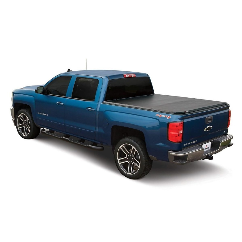 Leer 633300 5 Ft 8 In Latitude Soft Tri Fold Truck Bed Tonneau Cover Without Multi Pro Tailgate For 2019 Plus Gm Sierra Silverado From Unbeatablesale At Shop Com