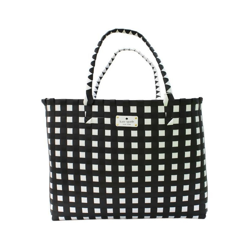 kate spade black and white tote