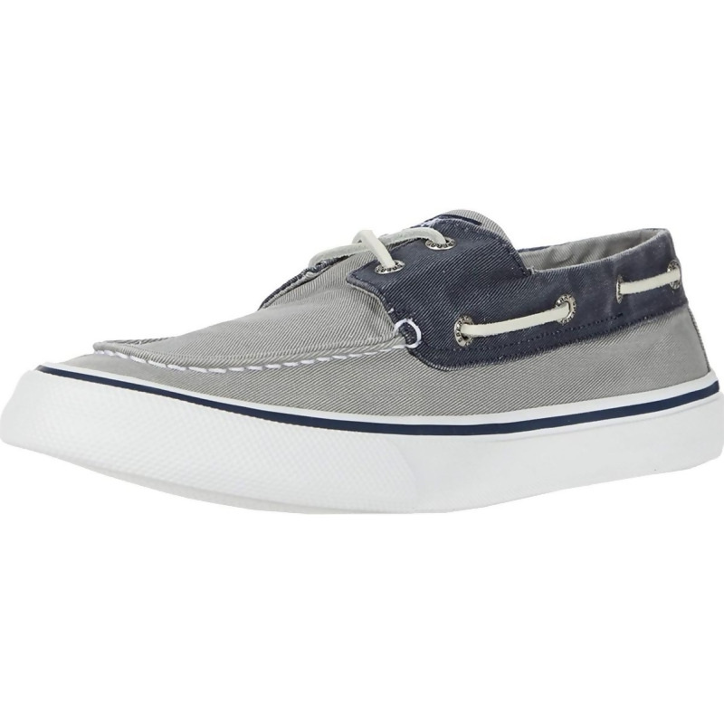 Sperry Sts218 11 5 Bahama Ii Boat Shoe For Men Sw Grey Navy Size 11 5 From Unbeatablesale At Shop Com