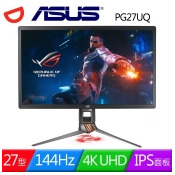 ASUS 華碩 PG27UQ 27型 4K HDR IPS電競螢幕 ASUS 華碩 PG27UQ 27型 4K HDR IPS電競螢幕