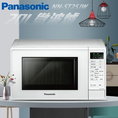 Panasonic國際牌20L微電腦微波爐 NN-ST25JW 
