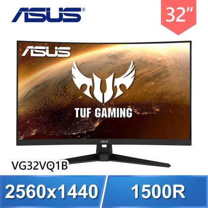 ASUS 華碩 TUF Gaming VG32VQ1B 32型 2K曲面電競螢幕 