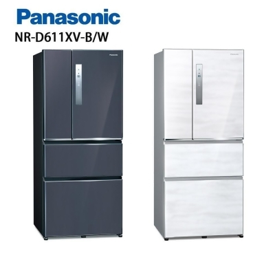 Panasonic 國際牌 610公升四門變頻鋼板冰箱 NR-D611XV 
