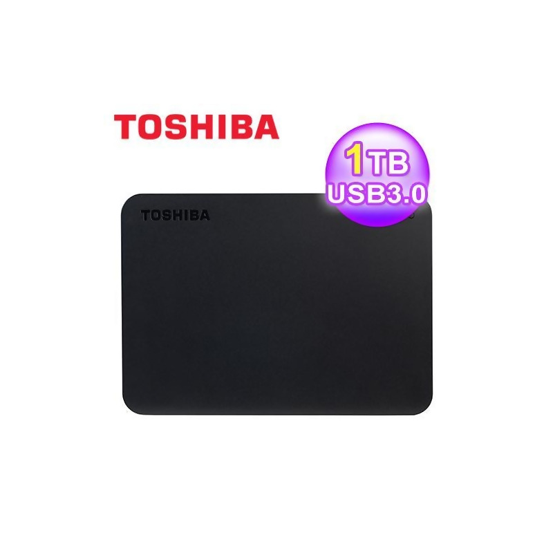 Toshiba 東芝canvio Basics 黑靚潮lll 1tb 2 5吋行動硬碟黑from Friday購物at Shop Com Tw