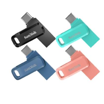 SanDisk Ultra Go USB Type-C 雙用隨身碟 256GB 四色可選 公司貨 