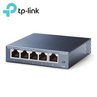 【TP-Link】TL-SG105 5埠 鋼鐵機殼 網路交換器 