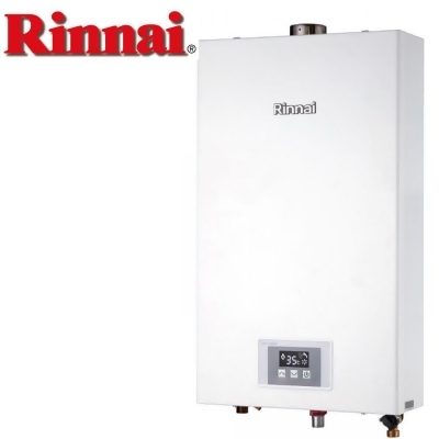 【促銷】送全省安裝Rinnai林內12L強制排氣數位恆溫熱水器RUA-1200WF/RUA-1200 