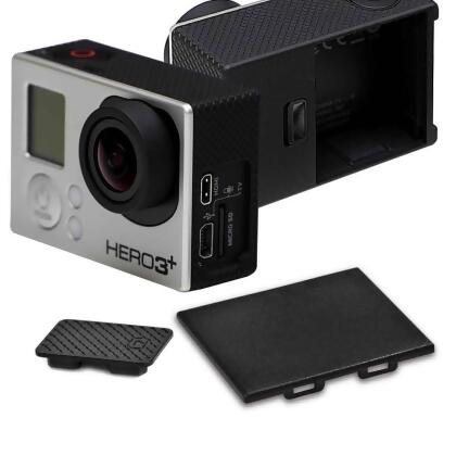GoPro HERO 3+ 3 副廠 電池蓋+攝像機側蓋 防塵保護組 