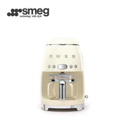 【SMEG】義大利濾滴式咖啡機-奶油色 