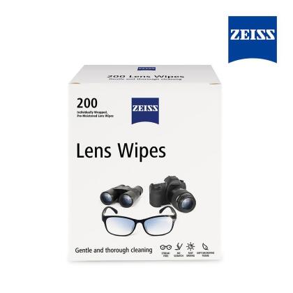 蔡司 Zeiss 專業光學濕式拭鏡紙 200片 盒裝 清潔 正成公司貨 